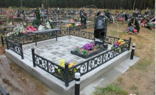 Памятники и благоустройство кладбище Подольск