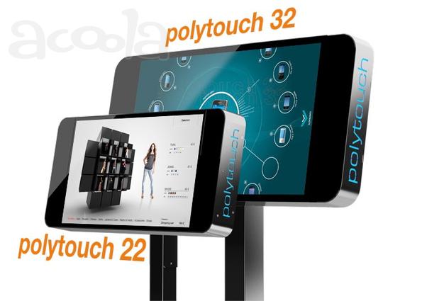 Интегрированные мультитач-системы POLYTOUCH с диагональю экрана 22" или 32".